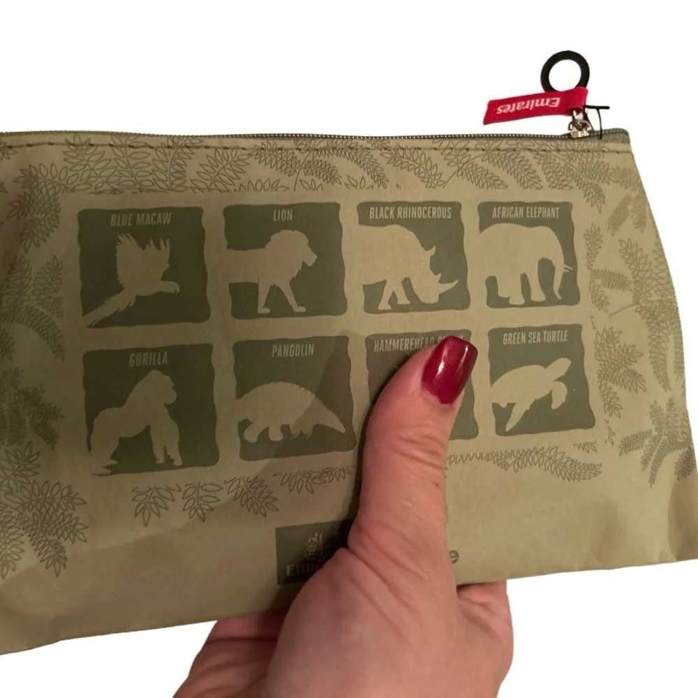 Emirates 2025 Wildlife Themed Pouch